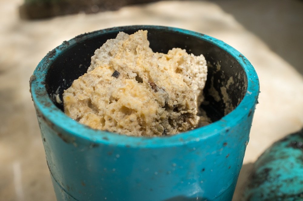 Dispose Of Kitchen Grease & Oil. Embolism: A pipe clogged or sewer with thick fats, oil and grease.