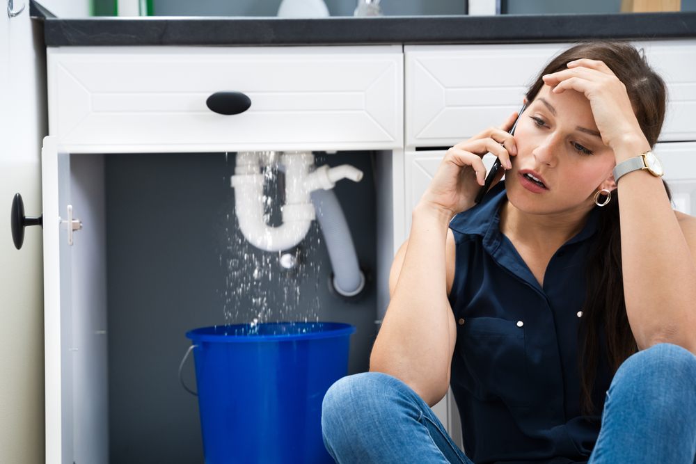 What Makes Aquality Plumbing & Heating the Top Calgary Plumbers? Emergency plumbing repairs. Sink Pipe Water Leak. Plumbing Damage At Home.