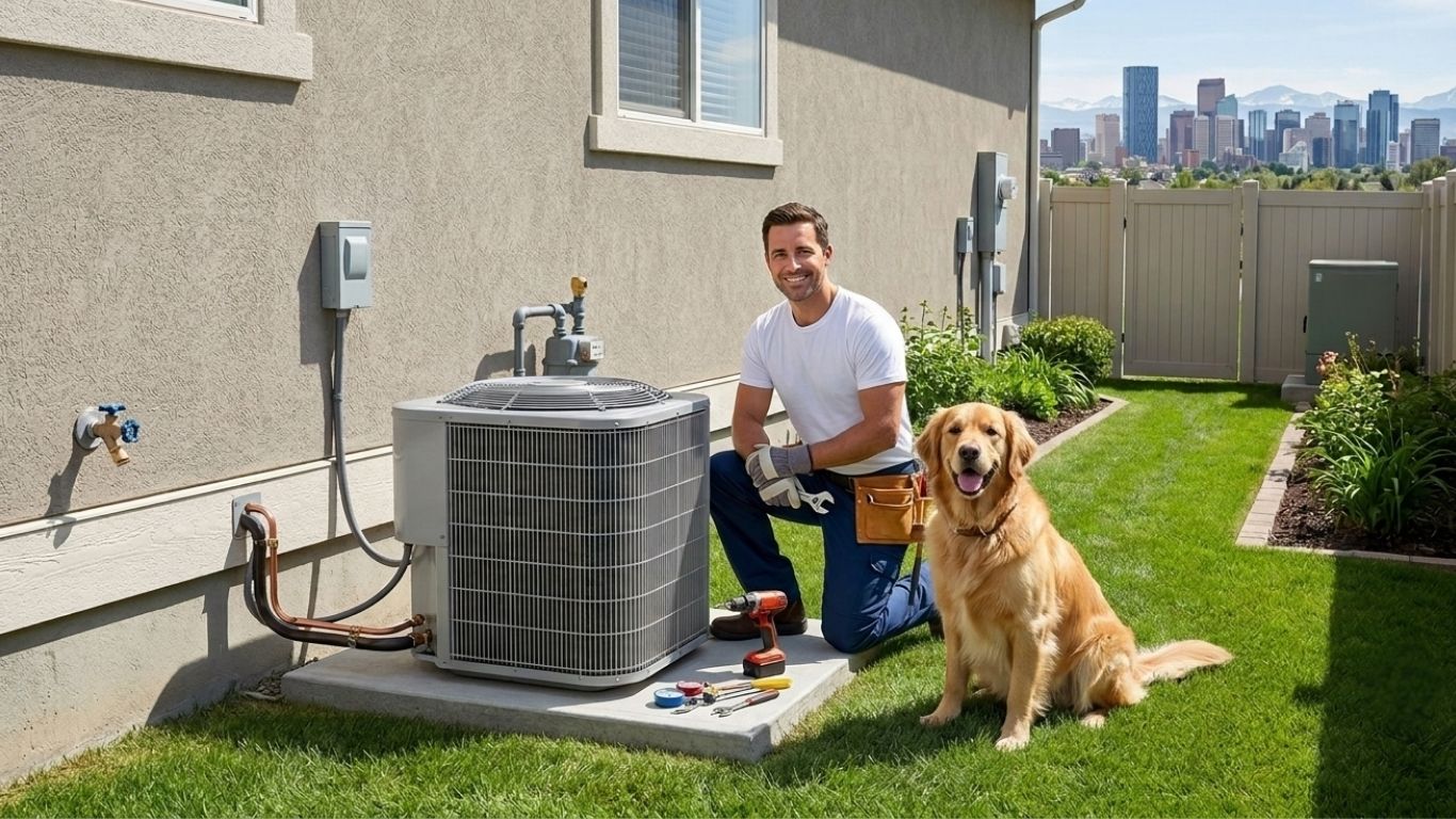 calgary air conditioner installation and repair by Aquality Plumbing